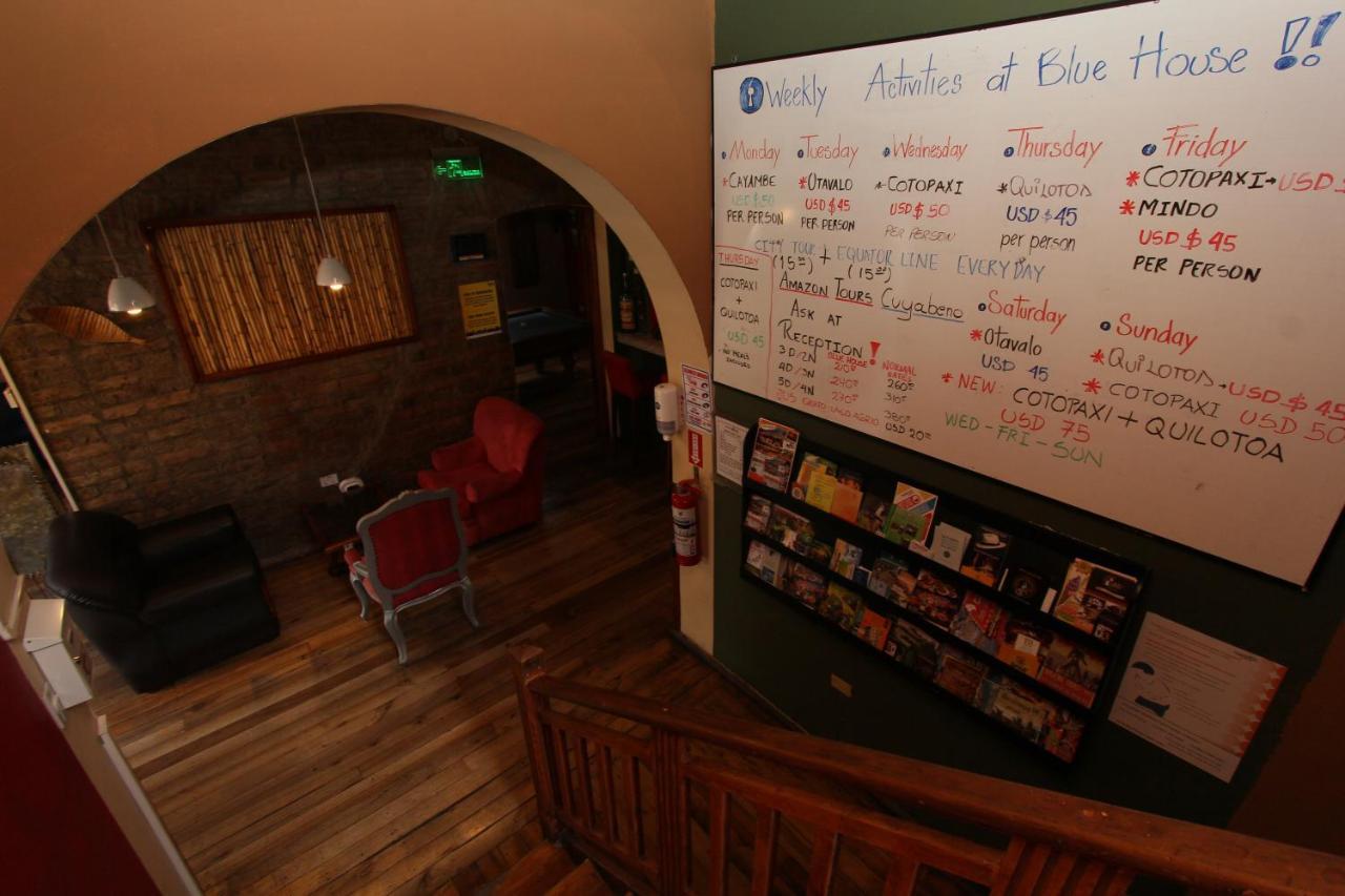 Blue House Youth Hostel Кито Экстерьер фото